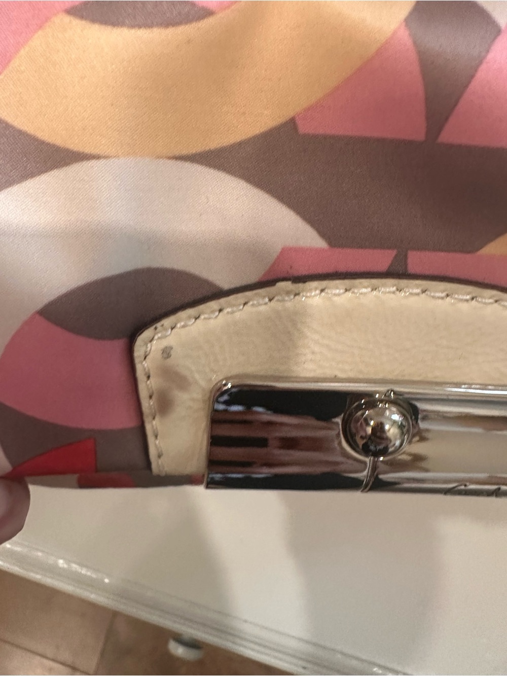 Coach Colorful Geometric Shoulder Bag - Picture 5 of 8